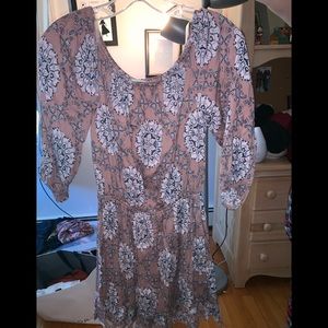 Printed paisley dress from Charlotte Russe!